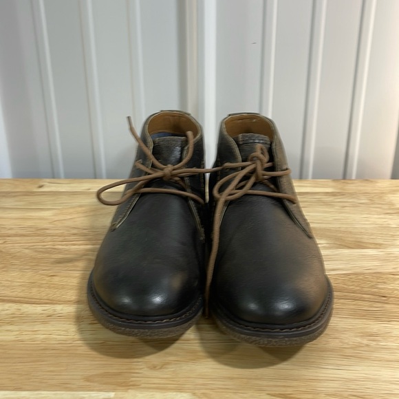 New Mens NB Lucky Brand Leather Chukkas Size 8 - Picture 5 of 5